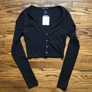 ❗️(4 for $30) Forever 21 Black Knit Top